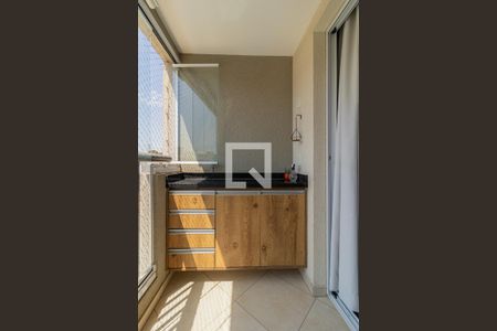 Varanda da Sala de apartamento para alugar com 2 quartos, 48m² em Vila Andrade, São Paulo