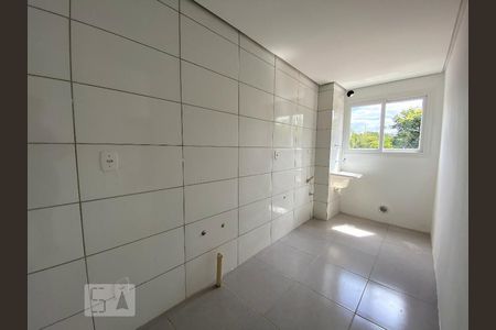 Cozinha e lavanderia  de apartamento para alugar com 2 quartos, 65m² em Rincão, São Leopoldo