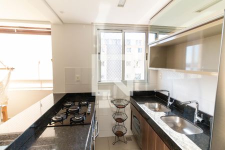 Cozinha de apartamento para alugar com 3 quartos, 136m² em Ouro Preto, Belo Horizonte