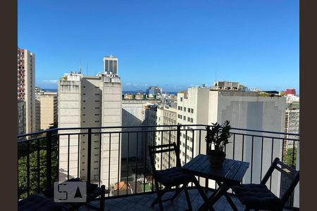 Varanda de apartamento à venda com 1 quarto, 60m² em Copacabana, Rio de Janeiro