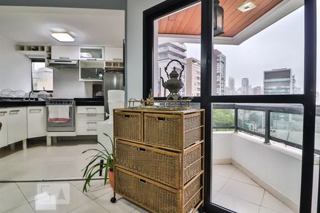 Sala de apartamento à venda com 1 quarto, 56m² em Jardim Paulista, São Paulo