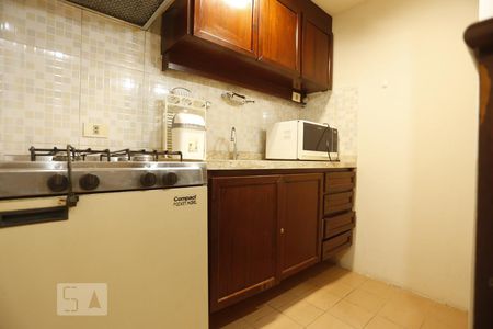 Cozinha de apartamento para alugar com 1 quarto, 34m² em Campos Elíseos, São Paulo