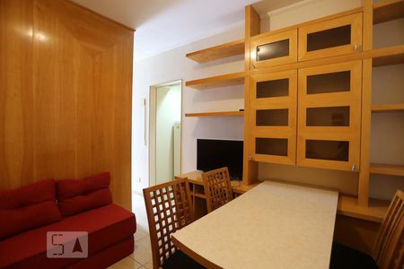 Sala de apartamento para alugar com 1 quarto, 34m² em Campos Elíseos, São Paulo