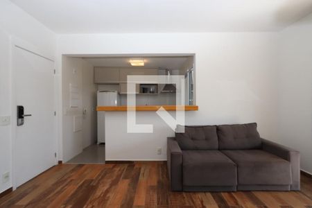 Sala de apartamento para alugar com 1 quarto, 52m² em Vila Gertrudes, São Paulo