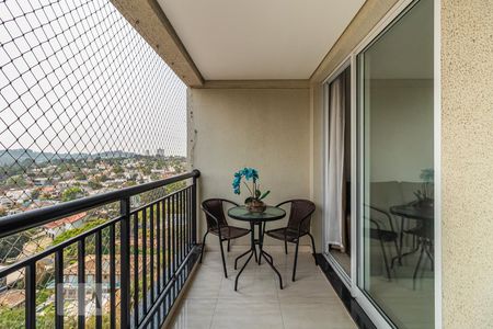 Varanda de apartamento para alugar com 1 quarto, 51m² em Empresarial 18 do Forte, Barueri