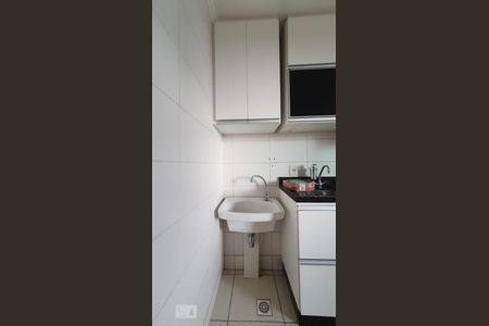 Cozinha e Área de Serviço de apartamento para alugar com 1 quarto, 32m² em Privilege Residence (águas Claras), Brasília