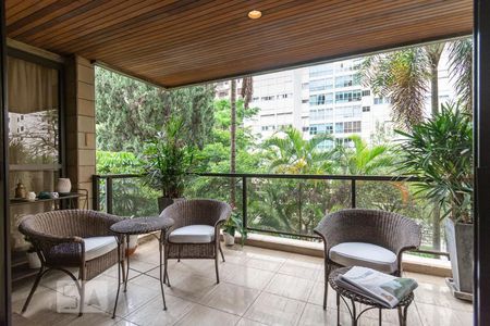 Varanda de apartamento para alugar com 3 quartos, 270m² em Jardim Paulista, São Paulo