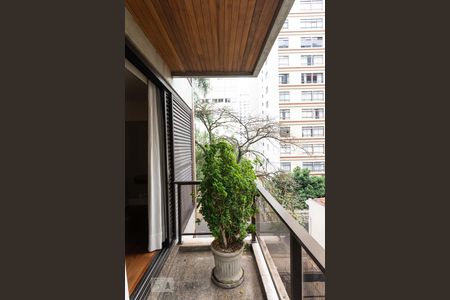 Varanda  de apartamento para alugar com 3 quartos, 270m² em Jardim Paulista, São Paulo