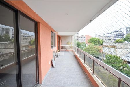 Varanda da Sala de apartamento à venda com 3 quartos, 114m² em Tijuca, Rio de Janeiro