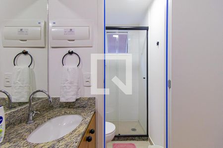 Studio para alugar com 19m², 1 quarto e sem vaga Studio para alugar com 19m², 1 quarto e sem vagaBanheiro