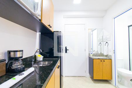 Studio para alugar com 19m², 1 quarto e sem vaga Studio para alugar com 19m², 1 quarto e sem vagaCozinha