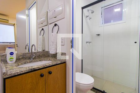 Studio para alugar com 19m², 1 quarto e sem vaga Studio para alugar com 19m², 1 quarto e sem vagaBanheiro