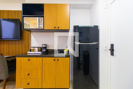 Studio para alugar com 19m², 1 quarto e sem vaga Studio para alugar com 19m², 1 quarto e sem vagaCozinha