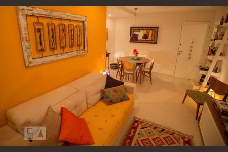 Sala de apartamento à venda com 2 quartos, 80m² em Jardim Botânico, Rio de Janeiro