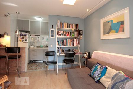 Sala de apartamento à venda com 1 quarto, 43m² em Bela Vista, São Paulo