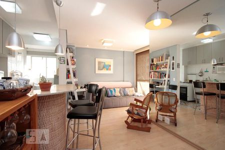 Sala de apartamento à venda com 1 quarto, 43m² em Bela Vista, São Paulo