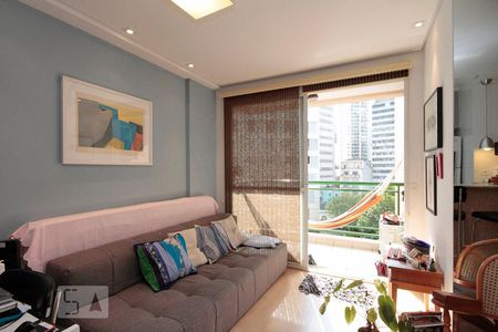 Sala de apartamento à venda com 1 quarto, 43m² em Bela Vista, São Paulo