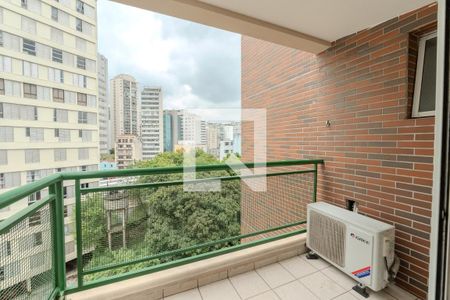 Sacada de apartamento à venda com 1 quarto, 43m² em Bela Vista, São Paulo