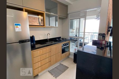 Cozinha de apartamento à venda com 1 quarto, 47m² em Santa Efigênia, São Paulo