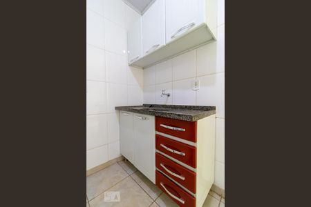 Cozinha de kitnet/studio para alugar com 1 quarto, 40m² em Cidade Universitária, Campinas
