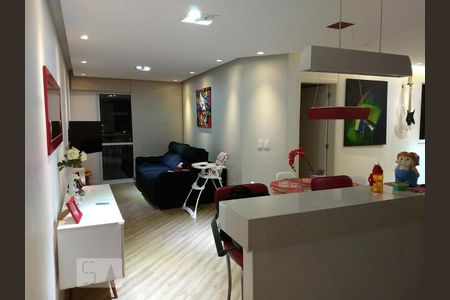 Sala de apartamento à venda com 2 quartos, 82m² em Baeta Neves, São Bernardo do Campo