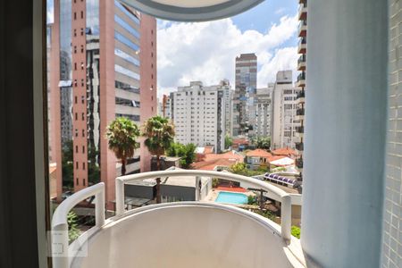 Varanda de apartamento para alugar com 1 quarto, 42m² em Cerqueira César, São Paulo