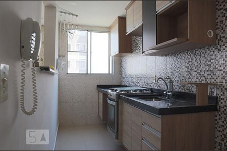 Cozinha + Lavanderia de apartamento para alugar com 2 quartos, 45m² em Vila Bremen, Guarulhos