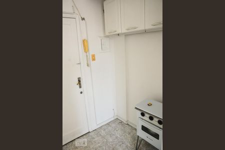 cozinha de kitnet/studio à venda com 1 quarto, 28m² em Botafogo, Rio de Janeiro