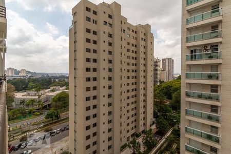 Vista da Varanda da Sala de apartamento para alugar com 1 quarto, 50m² em Alphaville Industrial, Barueri