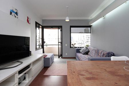 Sala de apartamento à venda com 1 quarto, 48m² em Santa Cecília, São Paulo