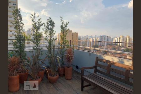 Sala  - Terraço de apartamento à venda com 1 quarto, 168m² em Vila Gumercindo, São Paulo