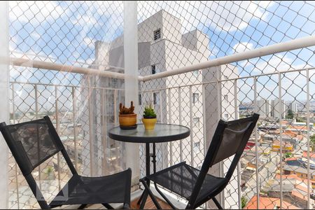 Varanda da Sala de apartamento para alugar com 3 quartos, 69m² em Vila das Bandeiras, Guarulhos