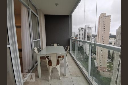 Sacada de apartamento para alugar com 1 quarto, 41m² em Real Parque, São Paulo
