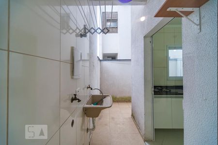 Vista da Sala de apartamento à venda com 2 quartos, 39m² em Vila Valparaíso, Santo André