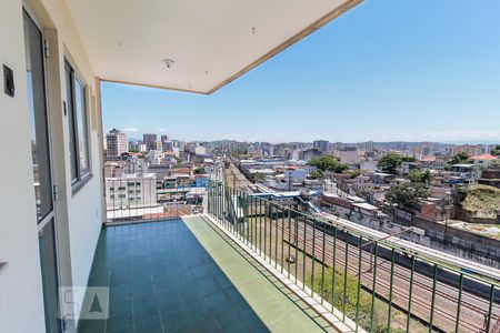 Varanda da Sala de apartamento à venda com 1 quarto, 50m² em Meier, Rio de Janeiro