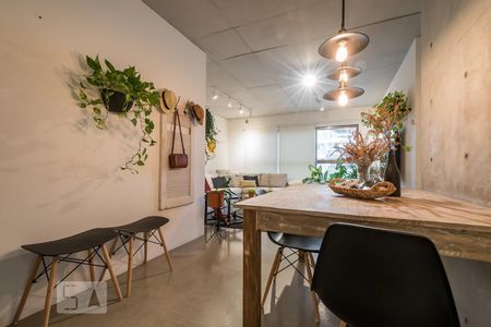 Sala de Jantar de apartamento para alugar com 1 quarto, 75m² em Jardim das Acácias, São Paulo