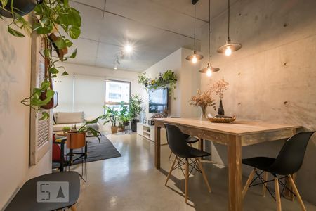 Sala de Jantar de apartamento para alugar com 1 quarto, 75m² em Jardim das Acácias, São Paulo