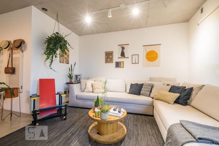 Sala de apartamento para alugar com 1 quarto, 75m² em Jardim das Acácias, São Paulo