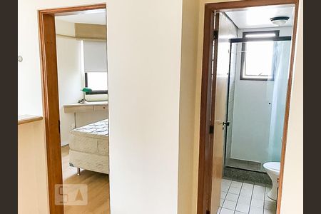 Banheiro Corredor de apartamento para alugar com 1 quarto, 38m² em Brooklin Paulista, São Paulo
