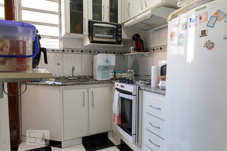 Cozinha de apartamento à venda com 1 quarto, 46m² em Bela Vista, São Paulo