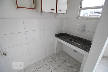 Cozinha de apartamento para alugar com 1 quarto, 45m² em Glória, Rio de Janeiro