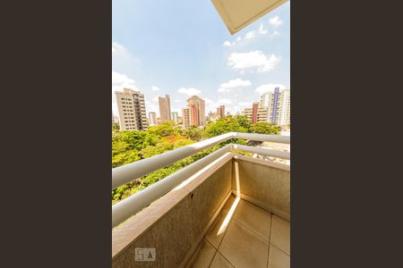 Sacada da Sala de apartamento à venda com 1 quarto, 40m² em Cambuí, Campinas
