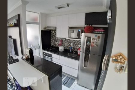 Cozinha de apartamento à venda com 2 quartos, 47m² em Gopouva, Guarulhos