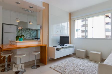 Apartamento à venda com 43m², 1 quarto e 1 vagaSala