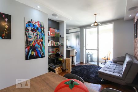 Sala de apartamento à venda com 1 quarto, 45m² em Super Quadra Morumbi, São Paulo