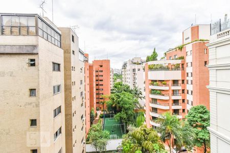 Sala - Vista de apartamento para alugar com 1 quarto, 80m² em Jardim Paulista, São Paulo