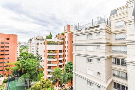 Sala - Vista de apartamento para alugar com 1 quarto, 80m² em Jardim Paulista, São Paulo