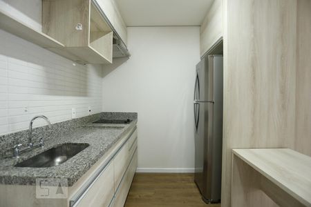 Cozinha de apartamento para alugar com 1 quarto, 39m² em Bela Vista, São Paulo