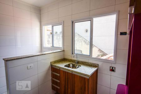 Cozinha de apartamento para alugar com 1 quarto, 38m² em Chácara Belenzinho, São Paulo