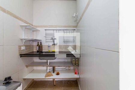 Cozinha de kitnet/studio para alugar com 1 quarto, 35m² em Indianópolis, São Paulo